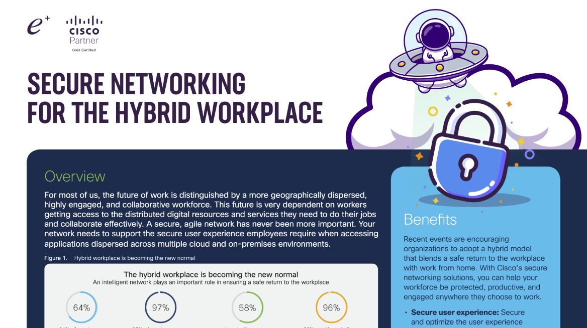 Secure Networking for a Hybrid Workplace