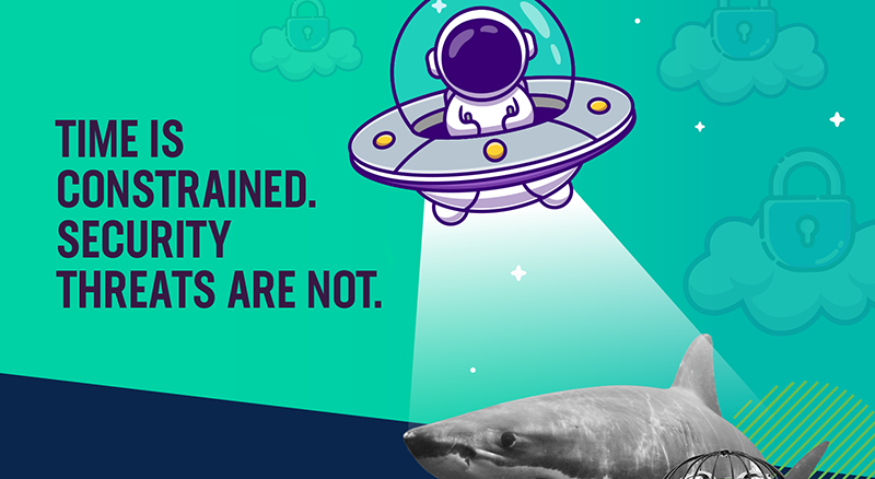 SecureX-Infographic thumbnail showing tile and a spaceman over a shark